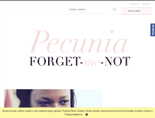Tablet Screenshot of forgetmenot.pl